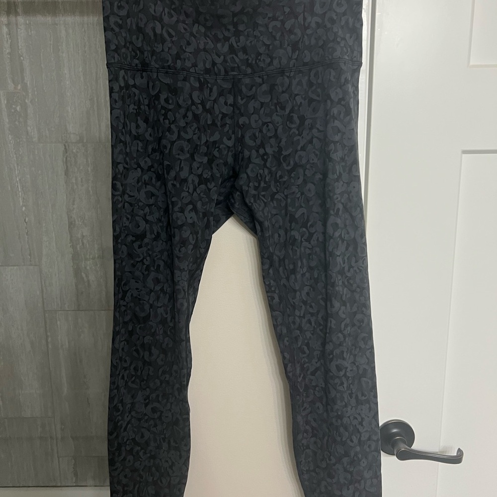 Lululemon Cheetah Print Align Leggings 25”